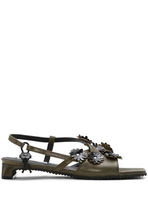 Cecilie Bahnsen Arna sandals - Green