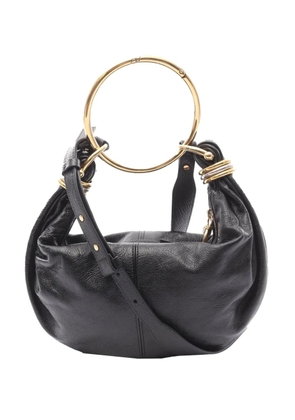 Chloé Pre-Owned 2010-2025 Leather Bracelet hobo bag - Black