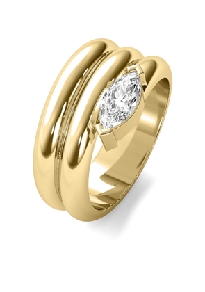 Tilla 14kt yellow gold diamond ring