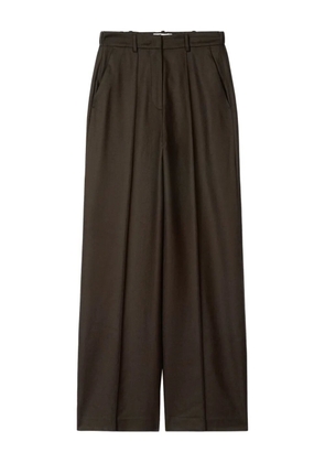 BOMPARD pleated trousers - Brown
