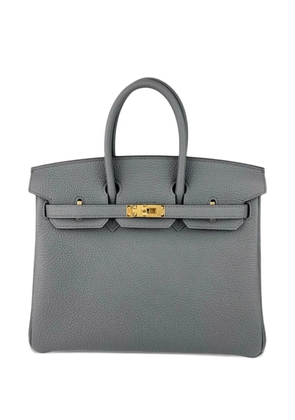 Hermès Pre-Owned 2024 Birkin 25 Togo gold-hardware tote bag - Grey