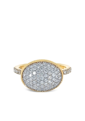 NANIS 18K yellow gold Bubble diamond ring