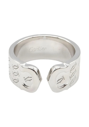 Cartier 2010s 18K white gold 2C 2000 Xmas ring - Silver