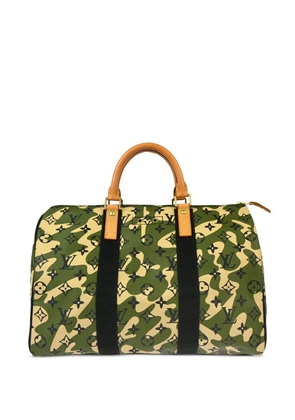 Louis Vuitton Pre-Owned x Takashi Murakami 2008 Monogramouflage Speedy 35 handbag - Green