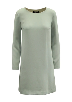 Theory long-sleeve shift dress - Green