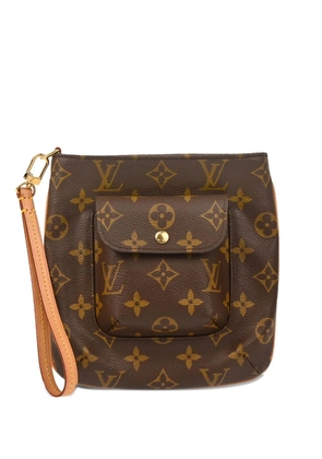 Louis Vuitton Pre-Owned 2000 monogram Partition pouch - Brown