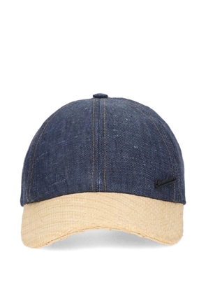 Borsalino Golfer baseball cap - Blue