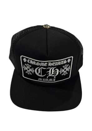 Chrome Hearts Miami Exclusive trucker hat - Black