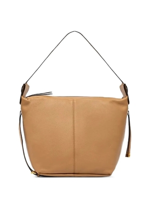 GIANNI CHIARINI buckle-fastening leather tote bag - Brown