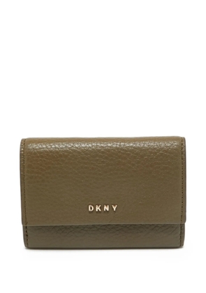 DKNY Vintage leather wallet - Green