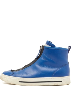 Marc Jacobs Vintage pre-owned zip-up high-top trainers - Blue