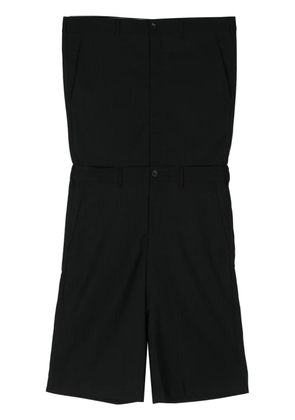 Comme des Garçons Homme Plus panelled tailored trousers - Black