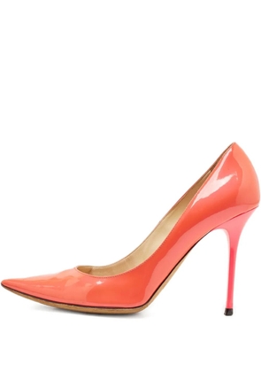 Jimmy Choo Pre-Owned 105mm leather pumps - Pink