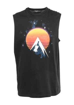 DSQUARED2 graphic-print tank top - Black