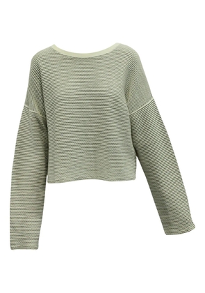 Theory striped sweater - White