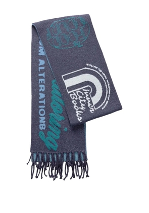 Honor The Gift jacquard inner city mall scarf - Grey