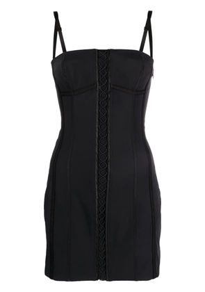 MISBHV Lara boned corset minidress - Black