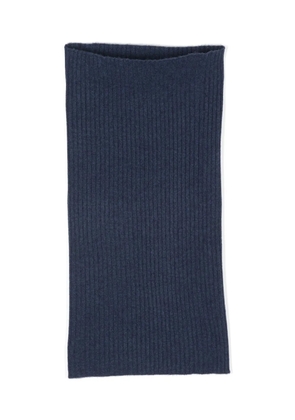 BOMPARD ribbed snood - Blue