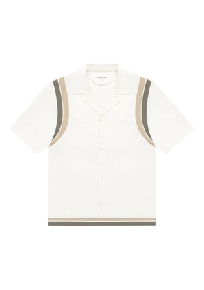 Manière De Voir revere-collar shirt - Neutrals