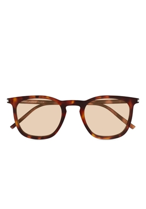 Saint Laurent Eyewear round-frame sunglasses - Brown