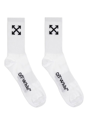 Off-White arrow-logo socks