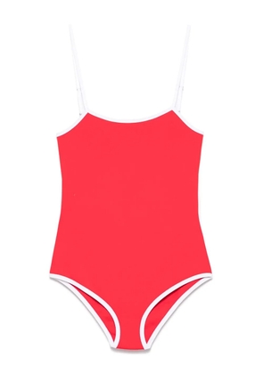 Miu Miu two-tone swimsuit - Red