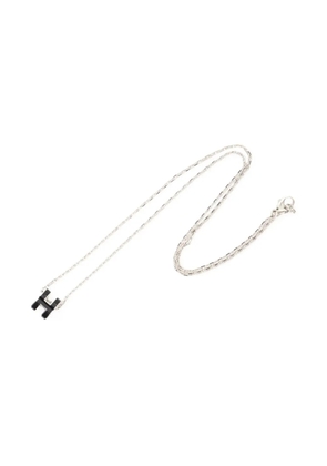 Hermès Pre-Owned 2010s Mini Pop H necklace - Silver
