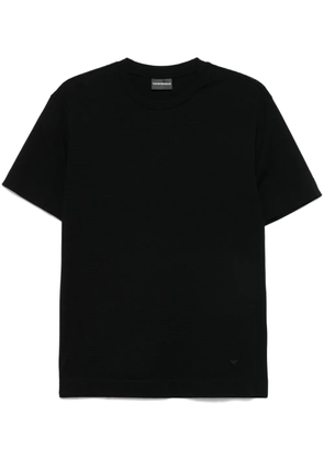 Emporio Armani striped T-shirt - Black