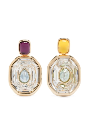 Swarovski Chroma drop earrings - Gold