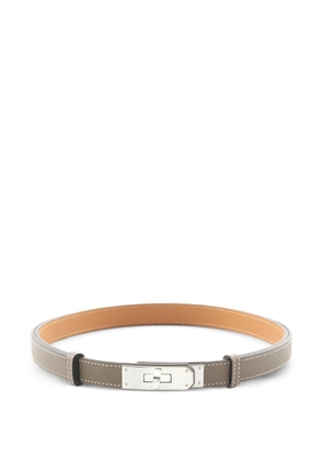 Hermès Pre-Owned 2024 Kelly belt - Grey