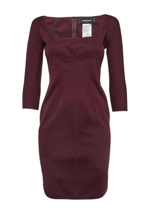 DSQUARED2 square-neck mini dress