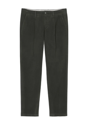Marc O'Polo pleated corduroy trousers - Grey