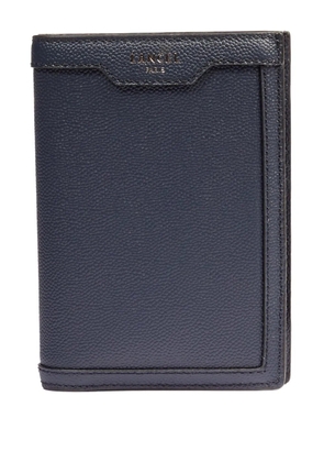 Lancel compact leather wallet - Blue