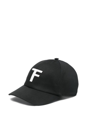 TOM FORD logo-embroidered cap - Black