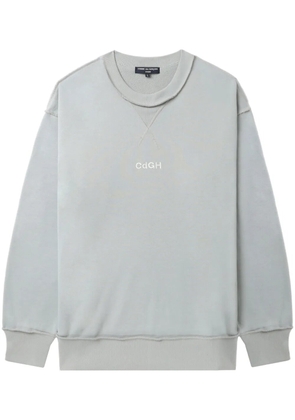 Comme des Garçons Homme logo-embroidered sweatshirt - Grey