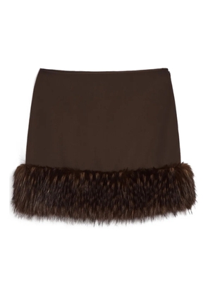 Apparis Meadow mini skirt - Brown