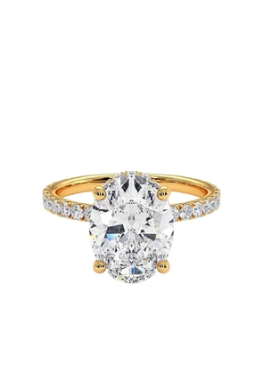 Tilla 14K yellow gold diamond engagement ring