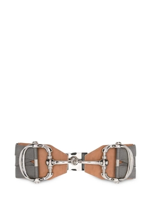 Gucci Pre-Owned 2010s double-buckle belt - Grey