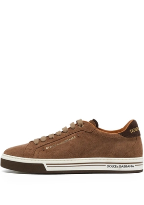 Dolce & Gabbana Pre-Owned suede sneakers - Brown