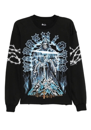 Warren Lotas graphic-print T-shirt - Black