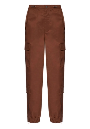 Valentino Garavani straight-leg cargo trousers - Brown