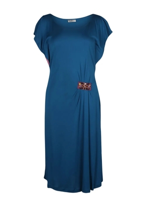 Philosophy Di Alberta Ferretti Vintage embellished midi dress - Blue