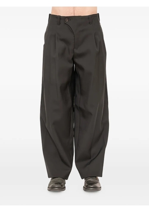 Devoa pleated trousers - Black