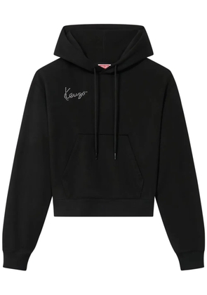 Kenzo Star Tiger embroidered hoodie - Black