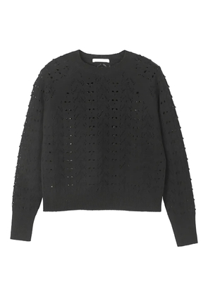 Cecilie Bahnsen Bidane wool sweater - Black