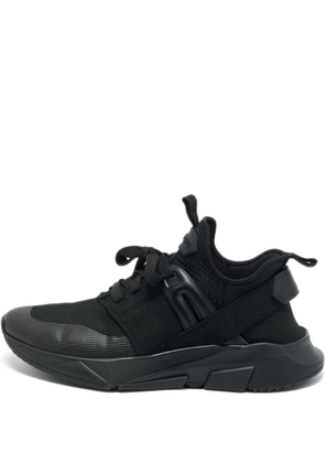 Tom Ford Pre-Owned Jago lace-up sneakers - Black