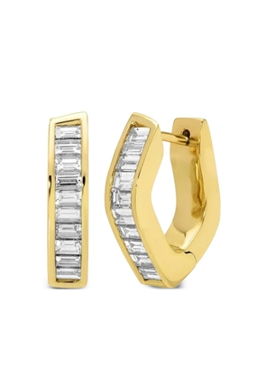 Anita Ko 18K yellow gold Georgie diamond hoop earrings