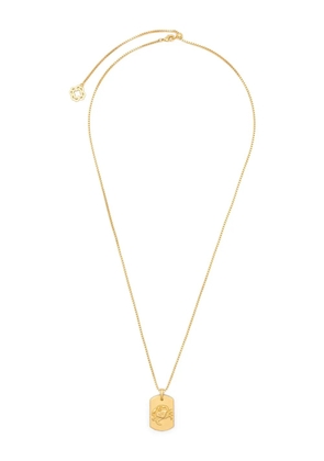 Maje cancer zodiac-design necklace - Gold