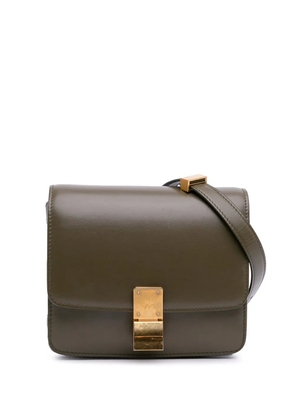 Celine Pre-Owned 2019 Small Calfskin Classic Box crossbody bag - Brown