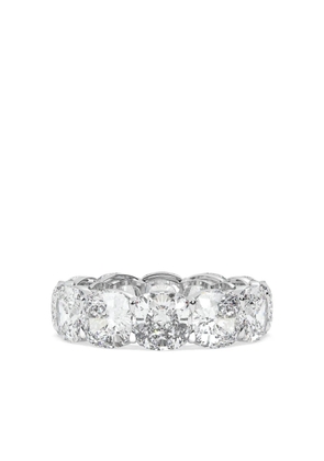 Tilla 14K white gold diamond eternity ring - Silver
